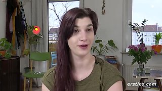 Hot German Amateur Jade Fingers Her Shaved Pussy Until She Cums Hard - Lindsey Cruz Solo