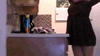 masturbating with my stepson is watching me