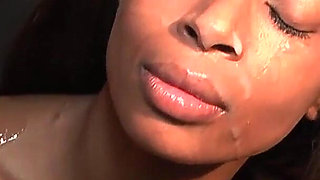 Lola Marie and Adreena Winters Bukkake 1