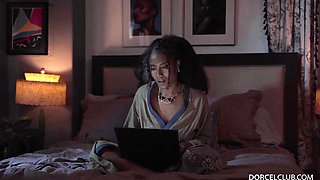 Nicole Kitt delivers passionate hardcore pleasure with sensual ebony curves