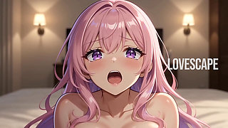 Pink Hair Anime Cutie Takes It From Behind (AI)