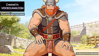 Car Toon And Erotic Audio - Bara Viking Bear Olaf: On My Dick While Vikings Rail You - Group Creampie Yaoi Fantasy