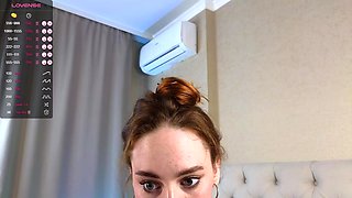 Raunchy wanton breathtaking webcam erotic show