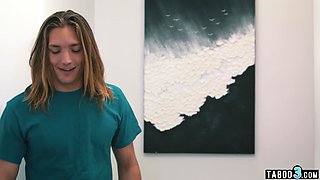 MILF lets stepson to discover her pussy 2