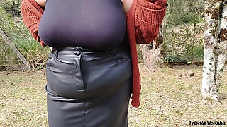 I Spent It with My Stepmother, She Loves to Show off in Public with Transparent Clothes.