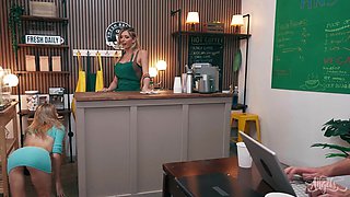 Jade Venus' Wild Barista Passion in Balls Deep Heat