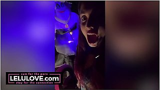 Big Tits Babe Trick Or Treating, Lotioning Naked Body, More Halloween Adventures - Lelu Love
