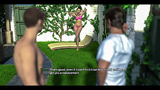 My Bimbo Dream - Stepbrother Got to Motorboat Stepmom's New Fake Tits