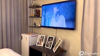 Naughty Big Ass Fucks Very Hot With Tattooed Cock Who Cums A Lot In Her Mouth