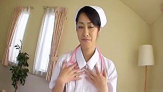 Kyoka Ishiguro Naughty Nurse Plays Doctor In The Office