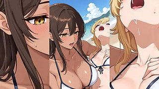 Ai Lesbo Sluts Gone Wild Older Babes Dominate Young Bitches - Foot Worship, Armpit Licking, BDSM Humping & Ahegao Orgasms