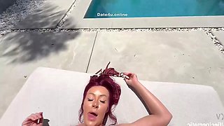 Zoe Grey radiates seductive sensual passion through intimate homemade desire