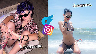 Real Orgasm!! Delicious Scissors with My Roommate