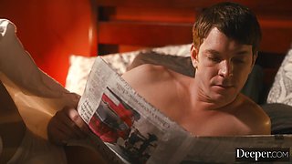 Gia Derza cums fast in intense anal session - Deeper