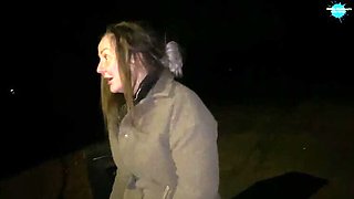 Hardcore Amateur Outdoor Masturbation: Street Flasher