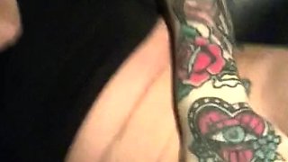 Pornstar Joanna Angel Masturbating In Backseat of Car