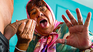Fat Mature Gets All Holes Destroyed by a Monstercock