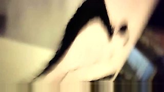 Cute amateur asian web cam girl playing with her toy