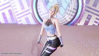 Aespa - Drama - Akali Sexy Striptease