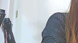 Bootslut Punishment and Squirting All Over Boots