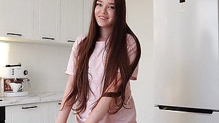 Stepsister asked to take intimate photos of her stepbrother. He couldn't stand it and fucked her.