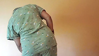 Desi Girl Dancing on the Bed