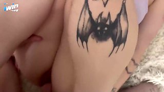 18 Yr Nice Legitimate Yr Old Chick Completes Ample Rod With Feet. Footfetish. POV - XXX!60fps - Big dick
