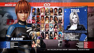 Game Play [part 01] Kasumi Vs Tina