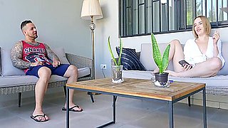 Fuck My Ass? A Guy With A Huge Dick Is Having Anal Sex With A Hot 19 Year Old Blonde! 35 Min