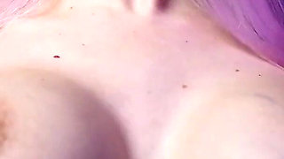 Play with My Pregnant Boobs! Close up! Boobs Teasing