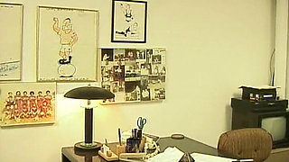 Asian Office Secretary Gets Fucked in Her Tight Anal Hole