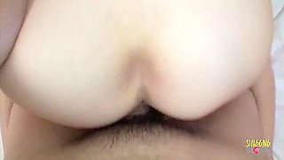 After A Nice Shower And A Bath Cock Suck, The Mature Asian Couple Fucks Uncensored Japanese
