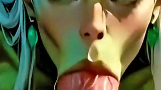 (4k) Ai 3D Animated - Horny Alien Slut X Human Male Fantasy (ai Visuals X)