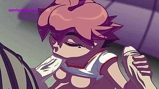 Hentai Gangbang on the Last Bus: Big Tits, Anal, and Creampie in 3D Cartoon Sex