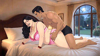 Desi Indian Shweta Bhabhi Having Sex at Office with Hindi Audio Animation Video
