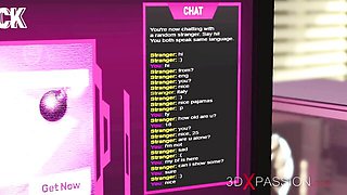 Dream girl's big tits clip by 3DXPassion