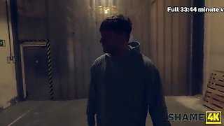 Caught Masturbating At Work By Boss - Shameful Sex With Stranger In Office