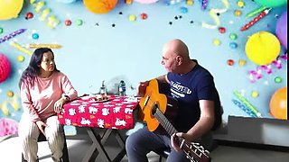 Private Sex Party Invitation with Stacked BBW Olga and Garabas - Hot Mature Latina Fuck