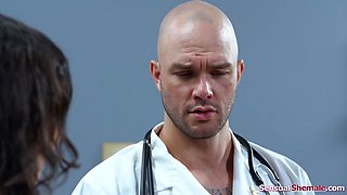 Doctor my trans ass is too tight to get analed by a big dick