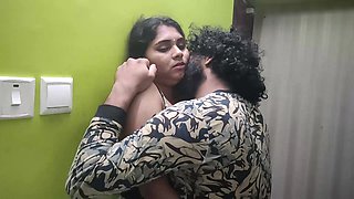 Sharun Removing Vaishnay's Shirt and Hot Boobs Press and Kiss on Boobs with Hot Romance, Shirt Removal and Hot Boobs Romance,