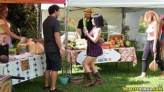 Farmers Market Sluts - RealityKings with Quinn Wilde, Rina Ellis