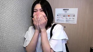 Asian amateur girlfriend gives a blowjob pov HD