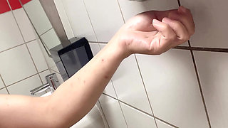 Piss in Toilet Room Hana Cute