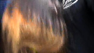 Amateur milf car outdoor handjob