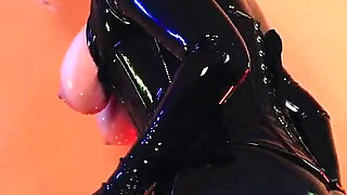 Fetish Latex Rubber Compilation Video MILF Teasing by Kinky Outfit
