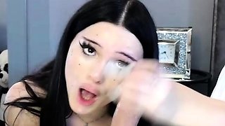 Hot Brunette Girlfriend POV Blowjob