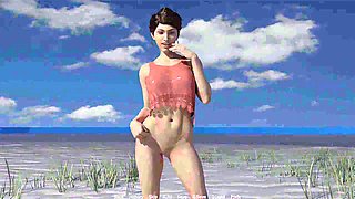 The Castaway Story Wild Girl Deepthroat And Big Cock Riding On The Beach Episode 15