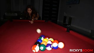 Stroking the Cue Stick