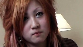 Busty redhead asian fucks