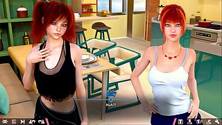 Anime love next door unfolds behind the dunes